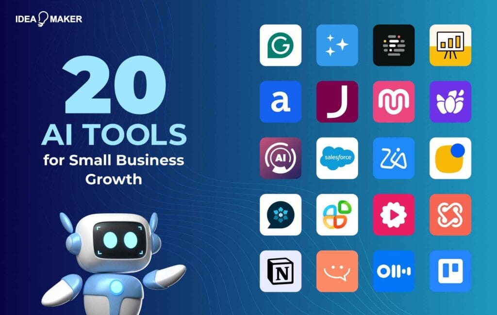 20 AI tools for business